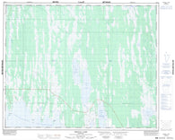 062O14 Proulx Lake Canadian topographic map, 1:50,000 scale