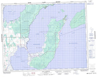 062P02 Gull Harbour Canadian topographic map, 1:50,000 scale