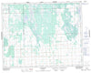 062P03 Shorncliffe Canadian topographic map, 1:50,000 scale