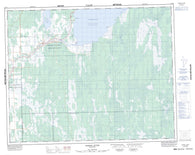 062P06 Fisher River Canadian topographic map, 1:50,000 scale