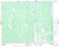 062P12 Howe Lake Canadian topographic map, 1:50,000 scale