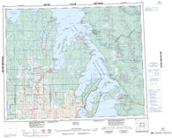 062P Hecla Canadian topographic map, 1:250,000 scale