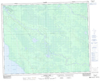 063A02 Catfish Lake Canadian topographic map, 1:50,000 scale