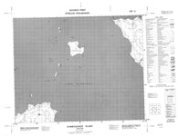 063A03 Commissioner Island Canadian topographic map, 1:50,000 scale