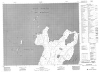 063A04 Lynx Bay Canadian topographic map, 1:50,000 scale