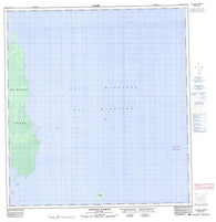 063A05 Johnsons Harbour Canadian topographic map, 1:50,000 scale