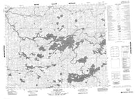 063A09 Wrong Lake Canadian topographic map, 1:50,000 scale