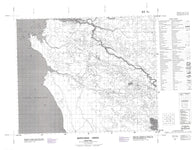 063A14 Marchand Creek Canadian topographic map, 1:50,000 scale