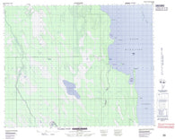 063B01 Clarks Point Canadian topographic map, 1:50,000 scale