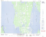 063B04 Chisaki Lake Canadian topographic map, 1:50,000 scale