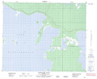 063B13 Denbeigh Point Canadian topographic map, 1:50,000 scale