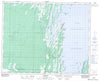 063C01 Duck Bay Canadian topographic map, 1:50,000 scale