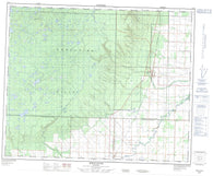 063C06 Birch River Canadian topographic map, 1:50,000 scale