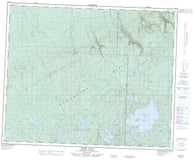 063C12 Armit Lake Canadian topographic map, 1:50,000 scale