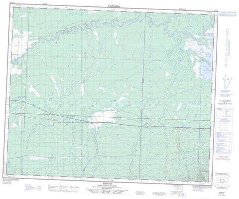 063C13 Roscoe Canadian topographic map, 1:50,000 scale