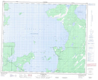 063C15 Dawson Bay Canadian topographic map, 1:50,000 scale