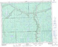 063D07 Reserve Canadian topographic map, 1:50,000 scale