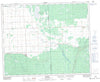 063D10 Weekes Canadian topographic map, 1:50,000 scale