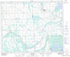 063D12 Bjorkdale Canadian topographic map, 1:50,000 scale
