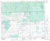 063D14 Mistatim Canadian topographic map, 1:50,000 scale