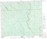 063E02 Fir River Canadian topographic map, 1:50,000 scale