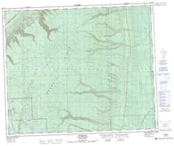 063E08 Otosquen Canadian topographic map, 1:50,000 scale