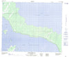 063F01 Mossy Portage Canadian topographic map, 1:50,000 scale