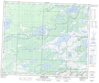 063F13 Barrier Lake Canadian topographic map, 1:50,000 scale