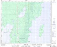 063G06 Eating Point Canadian topographic map, 1:50,000 scale