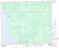 063H03 Mukutawa River Canadian topographic map, 1:50,000 scale