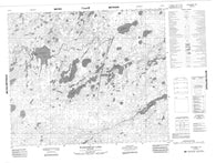 063H15 Washahigan Lake Canadian topographic map, 1:50,000 scale