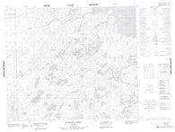 063I03 Paimusk Creek Canadian topographic map, 1:50,000 scale