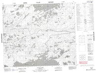 063I07 Joyal Lake Canadian topographic map, 1:50,000 scale