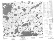 063I10 Rurak Lake Canadian topographic map, 1:50,000 scale