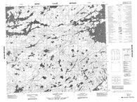 063I11 Target Lake Canadian topographic map, 1:50,000 scale