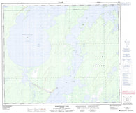 063J01 Kiskittogisu Lake Canadian topographic map, 1:50,000 scale