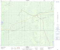 063J11 Tyrrell Canadian topographic map, 1:50,000 scale