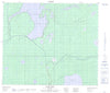 063J12 Buzz Lake Canadian topographic map, 1:50,000 scale