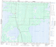 063K03 Root Lake Canadian topographic map, 1:50,000 scale