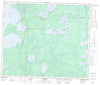 063K06 Egg Lake Canadian topographic map, 1:50,000 scale