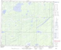 063K08 Dyce Lake Canadian topographic map, 1:50,000 scale