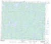 063K14 Naosap Lake Canadian topographic map, 1:50,000 scale