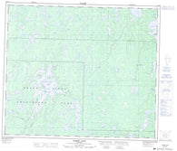 063K15 Elbow Lake Canadian topographic map, 1:50,000 scale