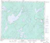 063K16 File Lake Canadian topographic map, 1:50,000 scale