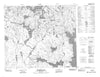 063L13 Oskikebuk Lake Canadian topographic map, 1:50,000 scale