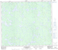 063M04 Maynard Lake Canadian topographic map, 1:50,000 scale