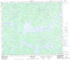 063M05 Trade Lake Canadian topographic map, 1:50,000 scale