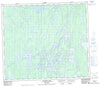 063M10 Wintego Lake Canadian topographic map, 1:50,000 scale