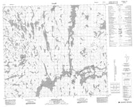 063M11 Iskwatam Lake Canadian topographic map, 1:50,000 scale