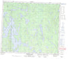 063N05 Kipahigan Lake Canadian topographic map, 1:50,000 scale